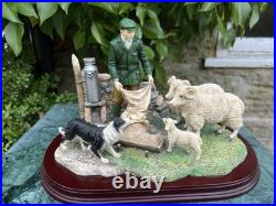 Border Fine Arts Sheep Group James Herriot Collection'Double Take' JH108