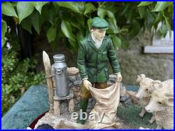 Border Fine Arts Sheep Group James Herriot Collection'Double Take' JH108