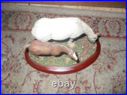 Border Fine Arts'Shire Mare & Foal' A0188