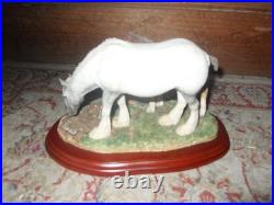 Border Fine Arts'Shire Mare & Foal' A0188