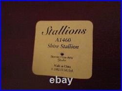 Border Fine Arts Shire Stallion A1460 Boxed