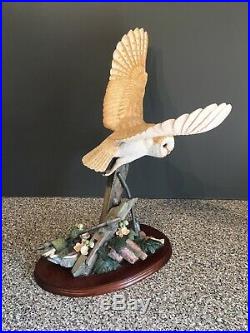 Border Fine Arts Silent Wings (B0746) Limited Edition Barn Owl