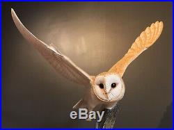 Border Fine Arts Silent Wings (B0746) Limited Edition Barn Owl