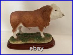 Border Fine Arts Simmental Bull A0741 Cattle County Show