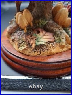 Border Fine Arts Society Figurine Red Squirrels Autumn Reds Boxed B0779