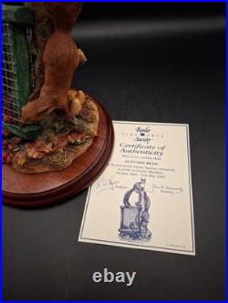 Border Fine Arts Society Figurine Red Squirrels Autumn Reds Boxed B0779