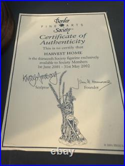 Border Fine Arts Society Members Bo661 Harvest Home