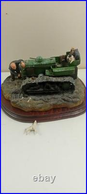 Border Fine Arts Society Tractors'Starts First Time' No. B0702 2001 SOME DAMAGE