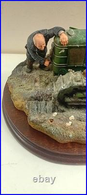 Border Fine Arts Society Tractors'Starts First Time' No. B0702 2001 SOME DAMAGE