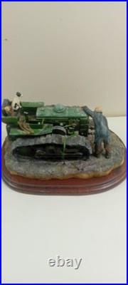 Border Fine Arts Society Tractors'Starts First Time' No. B0702 2001 SOME DAMAGE
