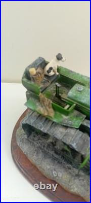 Border Fine Arts Society Tractors'Starts First Time' No. B0702 2001 SOME DAMAGE