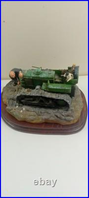 Border Fine Arts Society Tractors'Starts First Time' No. B0702 2001 SOME DAMAGE