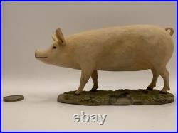 Border Fine Arts Sow (Large White) Model by Ray Ayres (107)