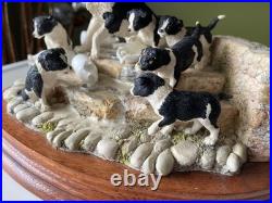 Border Fine Arts Spilt Milk JH99 Herriot Collection Ayres Border Collie Dogs