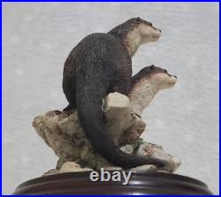 Border Fine Arts Spring Romance Otter Group Limited Edition 682/2500 no. MTR05