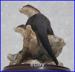 Border Fine Arts Spring Romance Otter Group Limited Edition 682/2500 no. MTR05