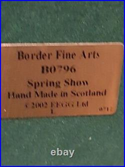 Border Fine Arts Spring Show #b0796 Boxed With C. O. A
