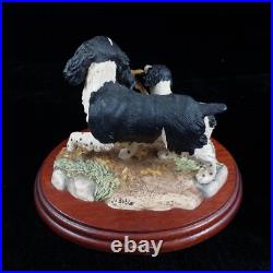 Border Fine Arts'Springer Spaniel & Pup' J. A. Bubler Collectible Figurine Border Fine Arts'Springer Spaniel & Pup' J. A. Bubler Collectible Figurine