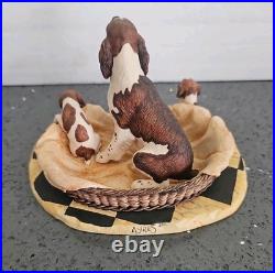 Border Fine Arts Springer Spaniel and Pups Very Very Rare No Box No Damage VGC