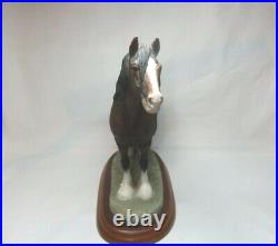 Border Fine Arts Stallion Shire Horse Stallions Figurine Figure A1460 Boxed