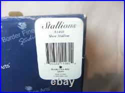 Border Fine Arts Stallion Shire Horse Stallions Figurine Figure A1460 Boxed