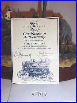 Border Fine Arts Starts First Time Tractor B O702 Nib Member Piece Only