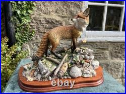 Border Fine Arts Statue'The Last Look' (Dog Fox), No. BFA204 Ray Ayres 97/1250 Border Fine Arts Statue'The Last Look' (Dog Fox), No. BFA204 Ray Ayres 97/1250