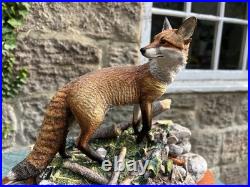 Border Fine Arts Statue'The Last Look' (Dog Fox), No. BFA204 Ray Ayres 97/1250 Border Fine Arts Statue'The Last Look' (Dog Fox), No. BFA204 Ray Ayres 97/1250