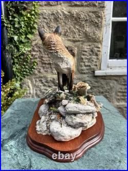 Border Fine Arts Statue'The Last Look' (Dog Fox), No. BFA204 Ray Ayres 97/1250 Border Fine Arts Statue'The Last Look' (Dog Fox), No. BFA204 Ray Ayres 97/1250