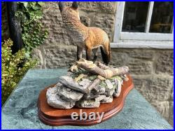 Border Fine Arts Statue'The Last Look' (Dog Fox), No. BFA204 Ray Ayres 97/1250 Border Fine Arts Statue'The Last Look' (Dog Fox), No. BFA204 Ray Ayres 97/1250