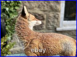 Border Fine Arts Statue'The Last Look' (Dog Fox), No. BFA204 Ray Ayres 97/1250 Border Fine Arts Statue'The Last Look' (Dog Fox), No. BFA204 Ray Ayres 97/1250
