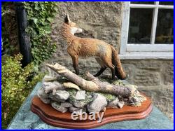 Border Fine Arts Statue'The Last Look' (Dog Fox), No. BFA204 Ray Ayres 97/1250 Border Fine Arts Statue'The Last Look' (Dog Fox), No. BFA204 Ray Ayres 97/1250