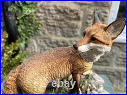 Border Fine Arts Statue'The Last Look' (Dog Fox), No. BFA204 Ray Ayres 97/1250 Border Fine Arts Statue'The Last Look' (Dog Fox), No. BFA204 Ray Ayres 97/1250