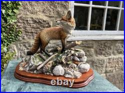 Border Fine Arts Statue'The Last Look' (Dog Fox), No. BFA204 Ray Ayres 97/1250 Border Fine Arts Statue'The Last Look' (Dog Fox), No. BFA204 Ray Ayres 97/1250