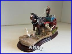 Border Fine Arts Steady Steady Model Tableau A21282 Approx. 29cm Long Boxed