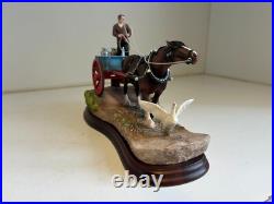 Border Fine Arts Steady Steady Model Tableau A21282 Approx. 29cm Long Boxed
