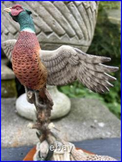 Border Fine Arts Studio Birds by R Roberts'Pheasant' Model A1392 2001 Border Fine Arts Studio Birds by R Roberts'Pheasant' Model A1392 2001