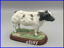 Border Fine Arts Studio Cattle County Show Belgian Blue Bull A0742 Figure