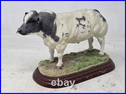 Border Fine Arts Studio, Cattle County Show Belgian Blue Bull A0742 Ornament