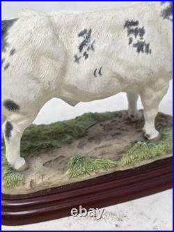Border Fine Arts Studio, Cattle County Show Belgian Blue Bull A0742 Ornament