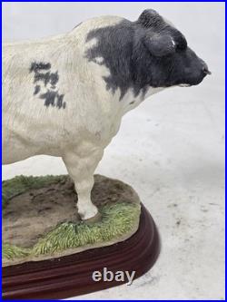 Border Fine Arts Studio, Cattle County Show Belgian Blue Bull A0742 Ornament