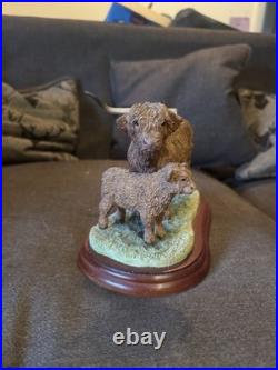 Border Fine Arts Studio Enesco 2003 Cattle Breeds A2312 Highland Cow & Calf