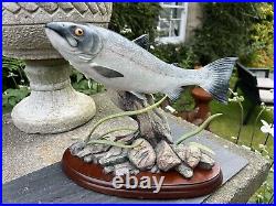 Border Fine Arts Studio'King of the River' 53/950 Trout Figurine with Cert