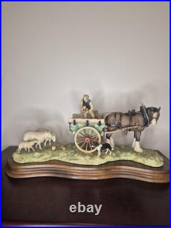 Border Fine Arts Supplementary Feeding JH57 Herriot Ltd Ed 1335/1750 37cm