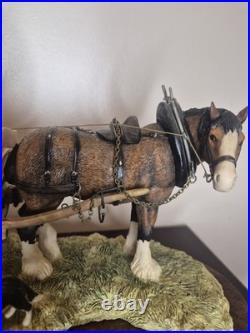 Border Fine Arts Supplementary Feeding JH57 Herriot Ltd Ed 1335/1750 37cm