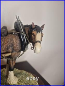 Border Fine Arts Supplementary Feeding JH57 Herriot Ltd Ed 1335/1750 37cm