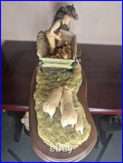 Border Fine Arts Supplementary Feeding JH57 Herriot Ltd Ed 1335/1750 37cm