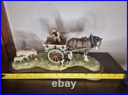 Border Fine Arts Supplementary Feeding JH57 Herriot Ltd Ed 1335/1750 37cm