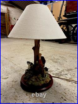 Border Fine Arts Table Lamp A moment to Reflect Shepherd/Border Collies-Boxed