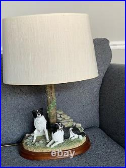 Border Fine Arts Table lamp. Rarely Available, Very Good Condition
